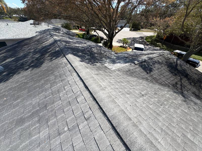 completed roofing project in Largo FL