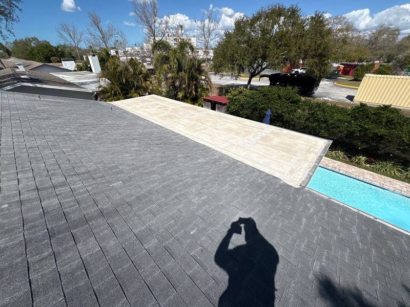 roofing project near Sunset Circle in Largo
