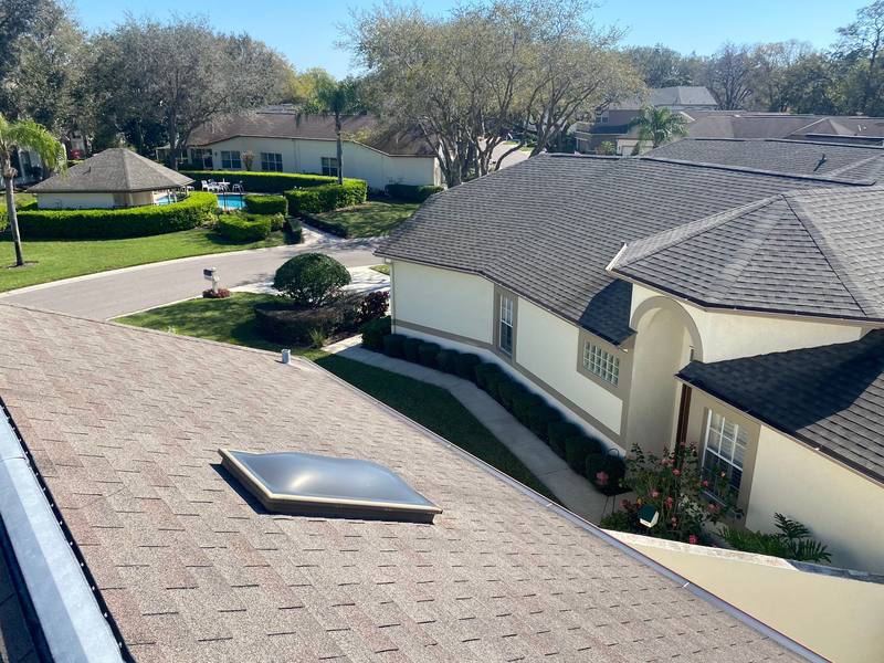 residential roof replacement by Hloska Roofing in Valrico