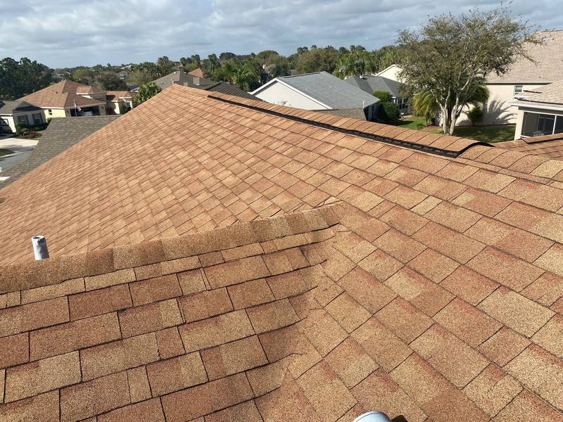 completed roofing project in The Villages FL