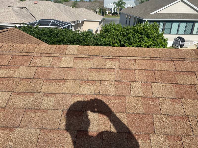 completed roofing project in The Villages FL
