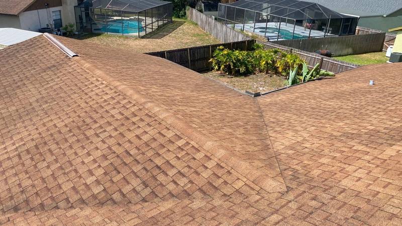 residential roof replacement by Hloska Roofing in Valrico