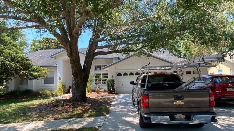 residential roof replacement by Hloska Roofing in Clearwater