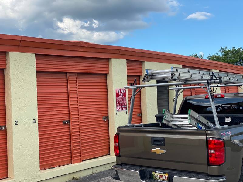 roofing project near W Linebaugh Ave in Tampa