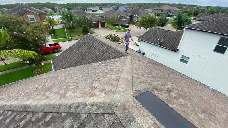 completed roofing project in Land O' Lakes FL