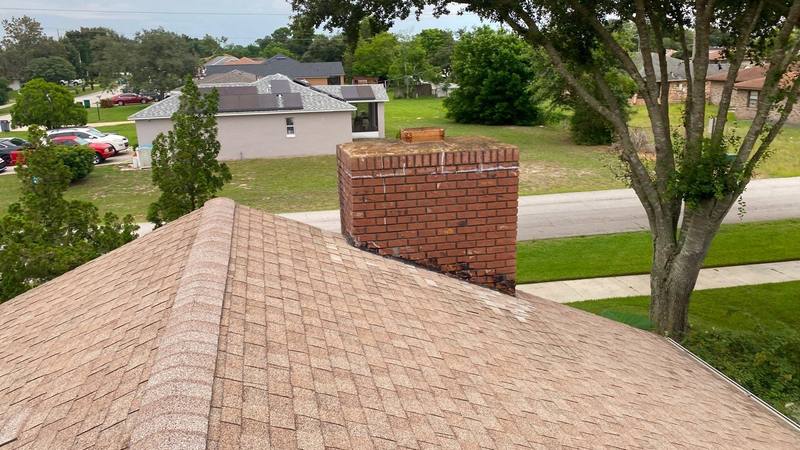 completed roofing project in Deltona FL