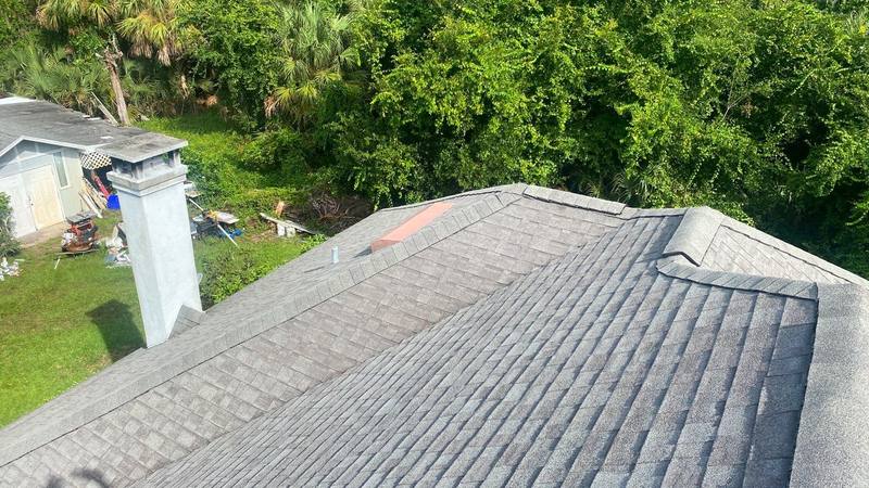 residential roof replacement by Hloska Roofing in Flagler Beach