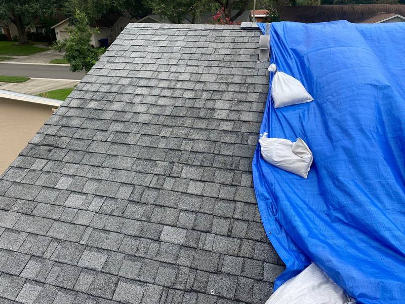 residential roof replacement by Hloska Roofing in Clearwater