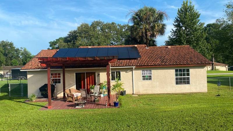 residential roof replacement by Hloska Roofing in Ocala
