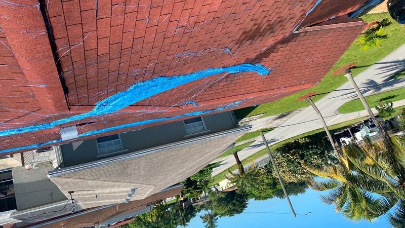 completed roofing project in Miramar FL