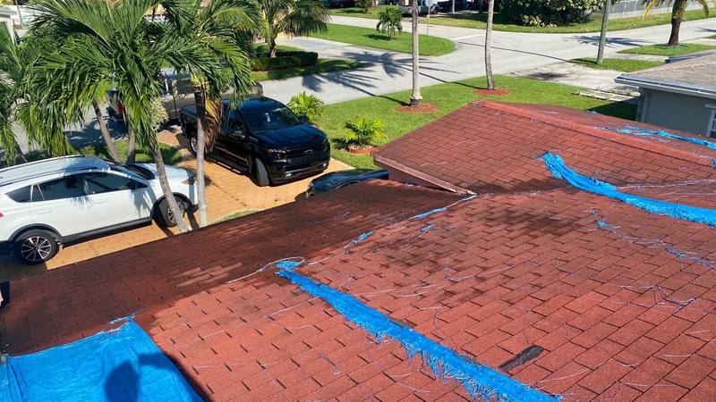 roof replacement in Miramar, Florida
