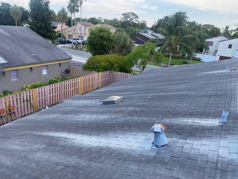 roofing project near NW 6th Ct in Delray Beach