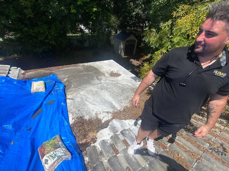 residential roof replacement by Hloska Roofing in St. Petersburg