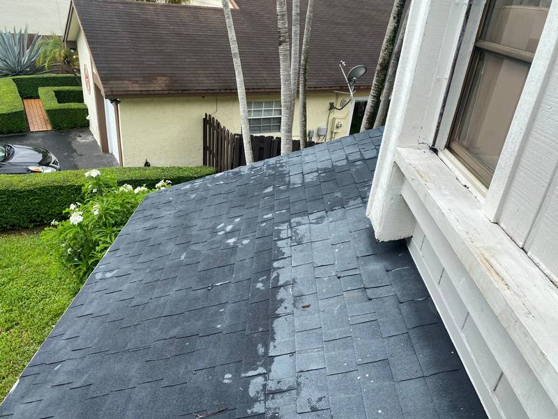 roofing project near SW 153rd Pl S in Miami