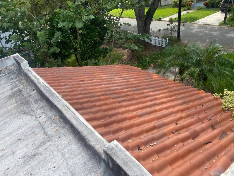 roofing project near W Empedrado St in Tampa