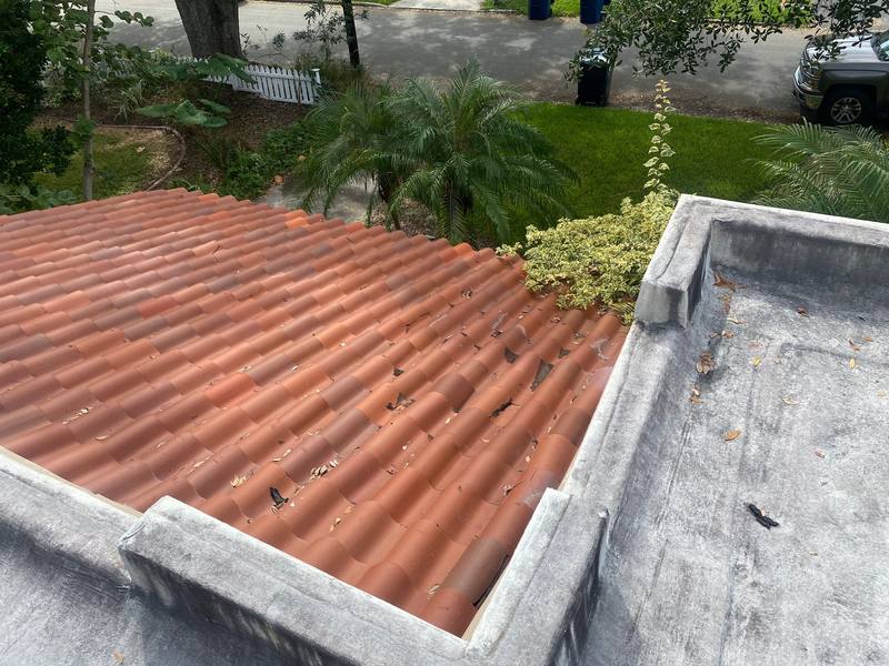 roofing project near W Empedrado St in Tampa