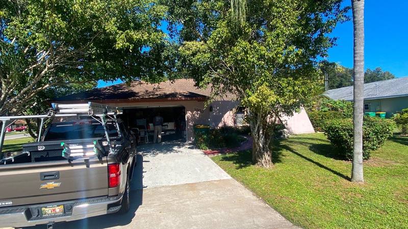 residential roof replacement by Hloska Roofing in Port Charlotte