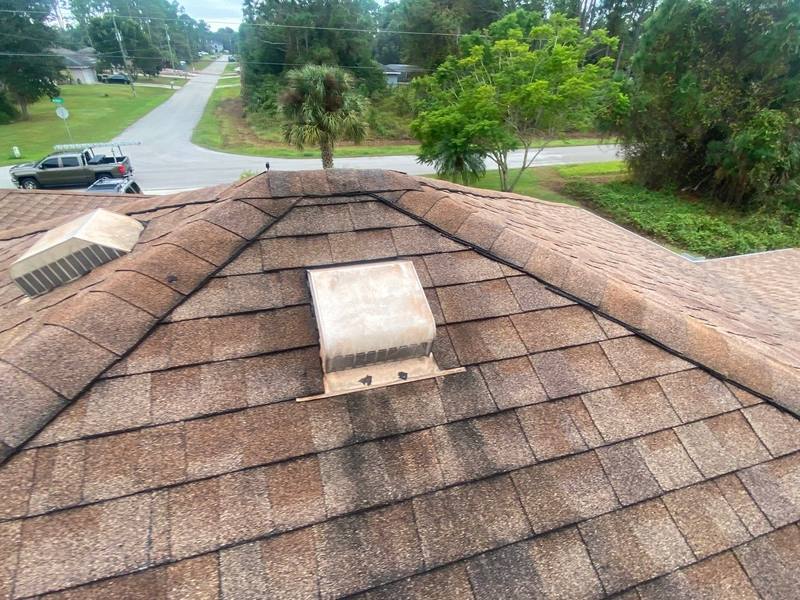 completed roofing project in North Port FL