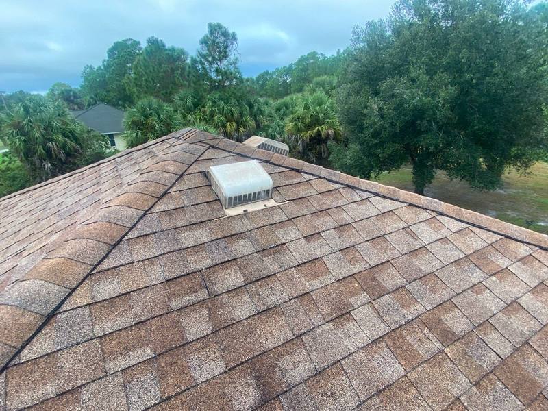 roofing project near Wenona Dr in North Port