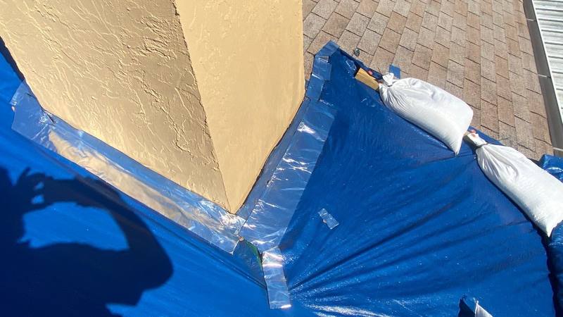 completed roofing project in Titusville FL
