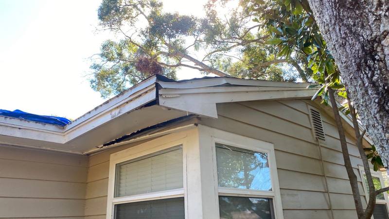 completed roofing project in St. Petersburg FL