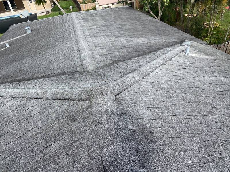residential roof replacement by Hloska Roofing in Plantation