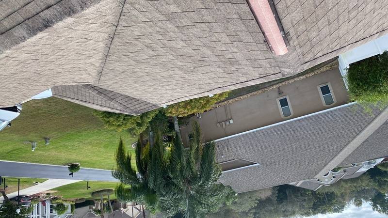 completed roofing project in New Port Richey FL