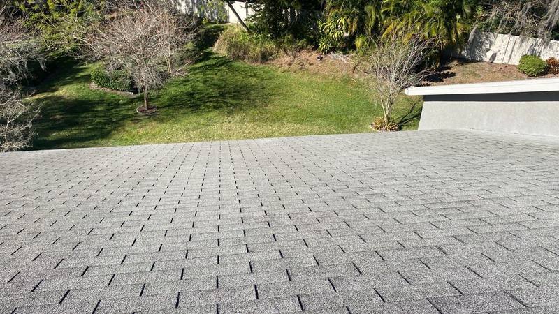 residential roof replacement by Hloska Roofing in Palm Harbor