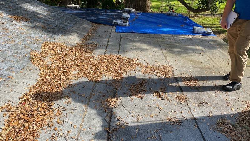 completed roofing project in Clearwater FL