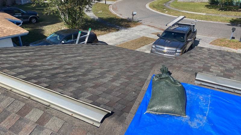 roofing project near Donaldson Dr in Tampa