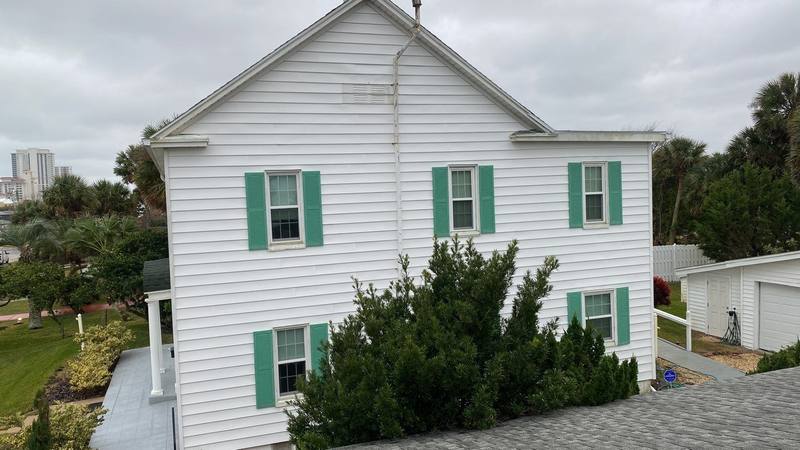 residential roof replacement by Hloska Roofing in Daytona Beach