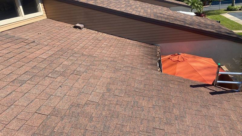 residential roof replacement by Hloska Roofing in Daytona Beach