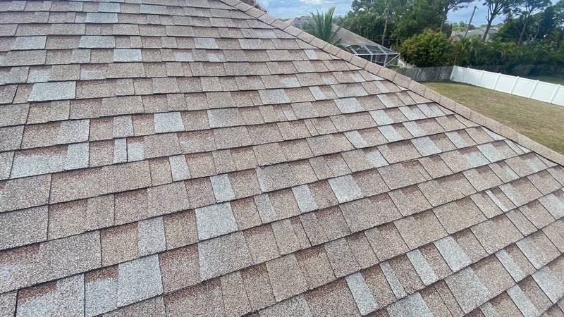 completed roofing project in Port St. Lucie FL