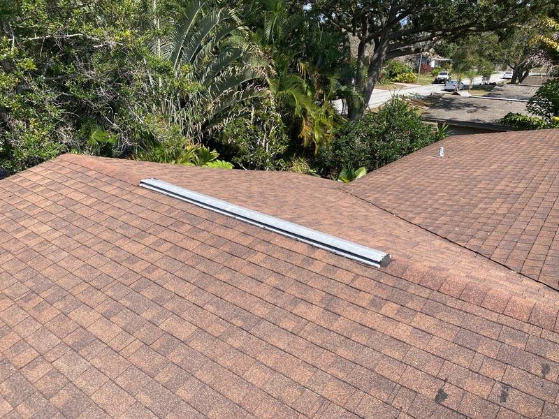 completed roofing project in St. Petersburg FL