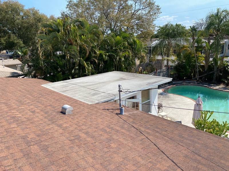 residential roof replacement by Hloska Roofing in St. Petersburg