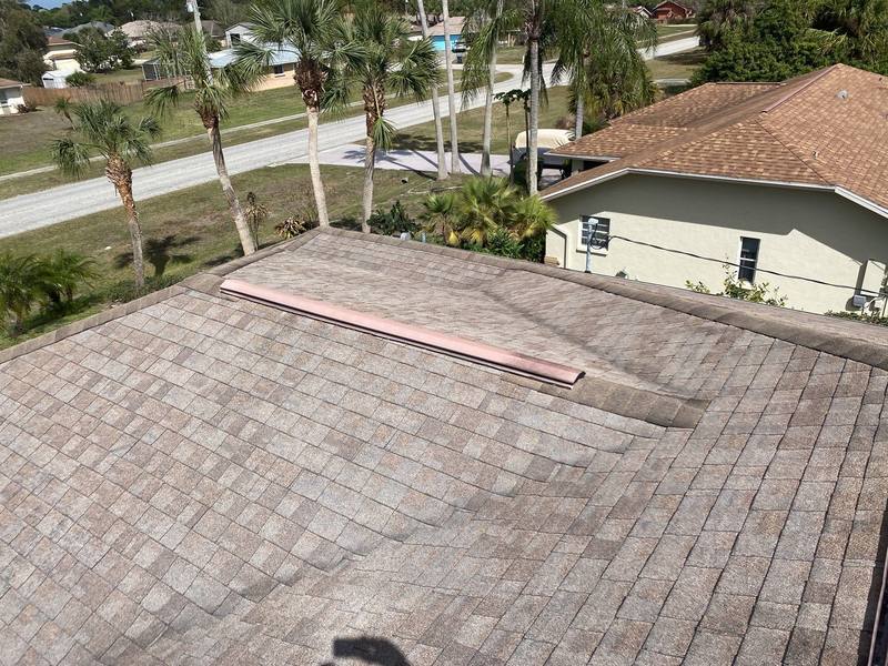 residential roof replacement by Hloska Roofing in North Port