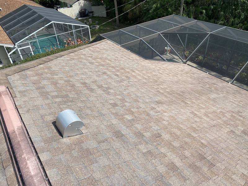 roofing project near S Salford Blvd in North Port