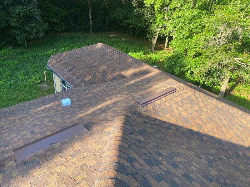 completed roofing project in Dade City FL