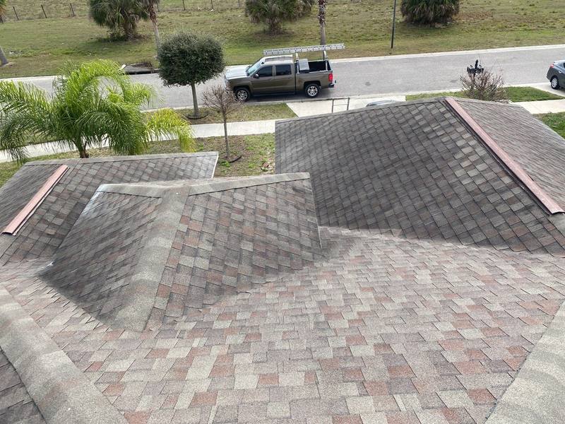 completed roofing project in Ruskin FL