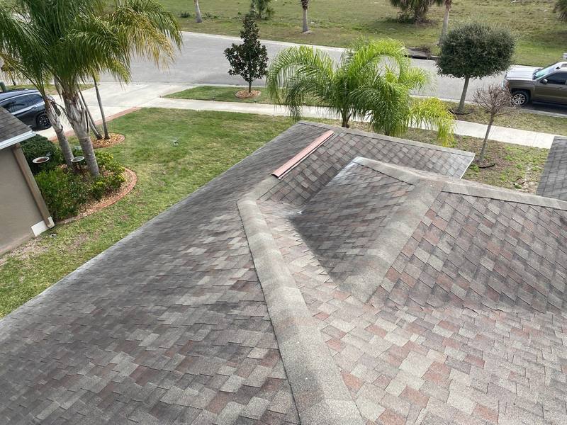 residential roof replacement by Hloska Roofing in Ruskin