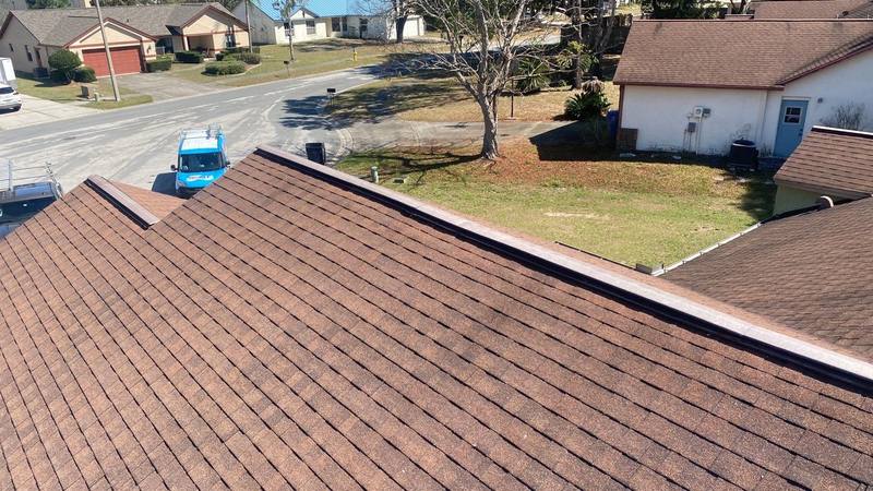 completed roofing project in Riverview FL