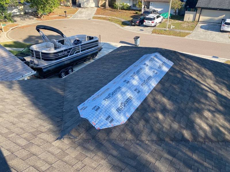 roofing project near Sunridge Cir in Palm Harbor