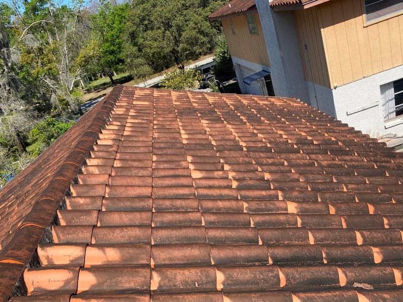 completed roofing project in New Port Richey FL