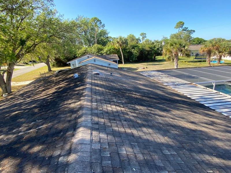 residential roof replacement by Hloska Roofing in Port Charlotte