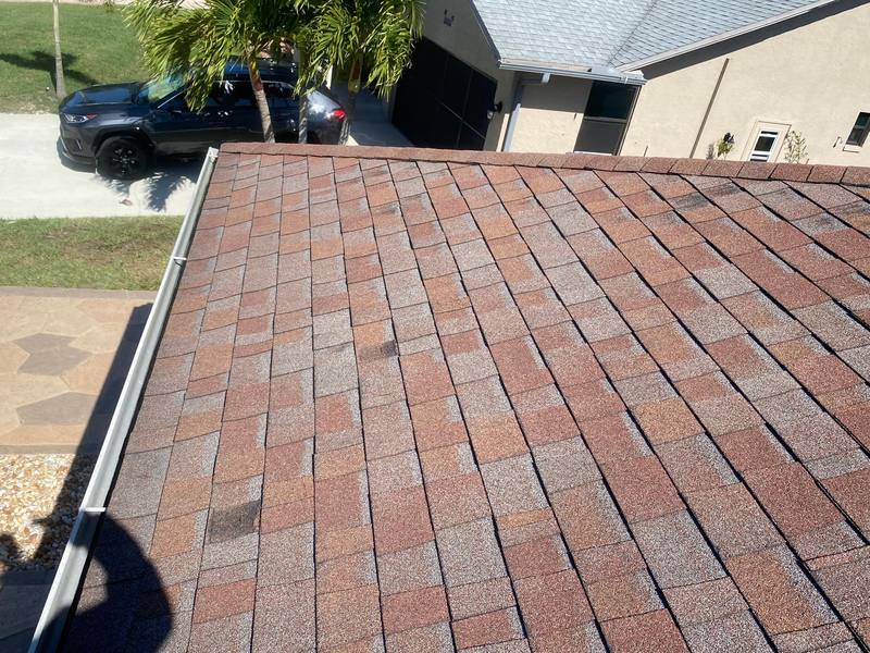residential roof replacement by Hloska Roofing in Punta Gorda