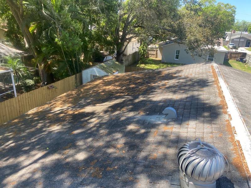 completed roofing project in Largo FL