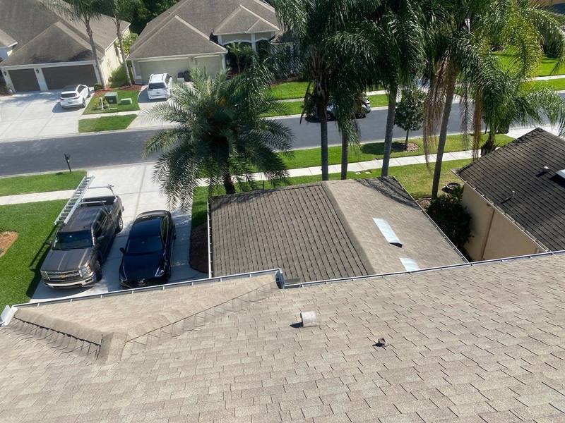 completed roofing project in Wesley Chapel FL