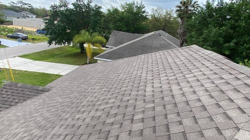 completed roofing project in Poinciana FL