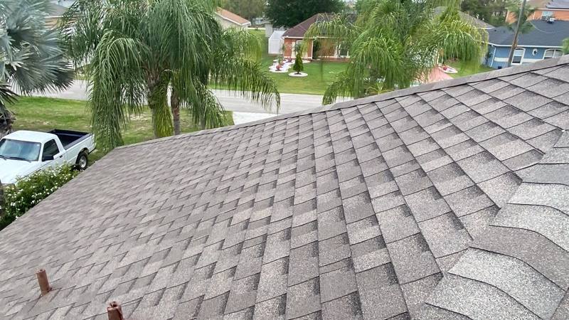 residential roof replacement by Hloska Roofing in Poinciana