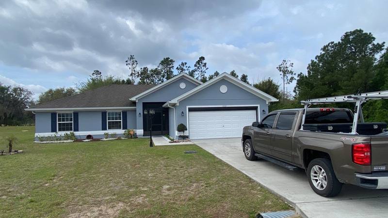 completed roofing project in Poinciana FL